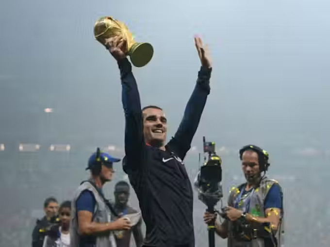 Đỉnh cao sự nghiệp của Griezmann là chức vô địch World Cup 2018