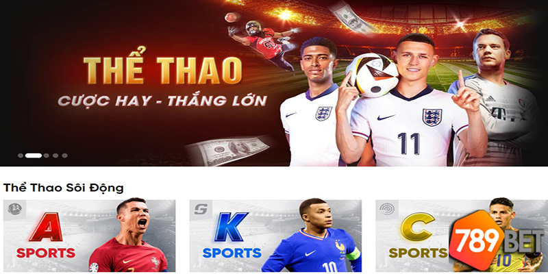 Thể Thao 789Bet - Khám Phá Các Sự Kiện Và Tỷ Lệ Cược Hấp Dẫn